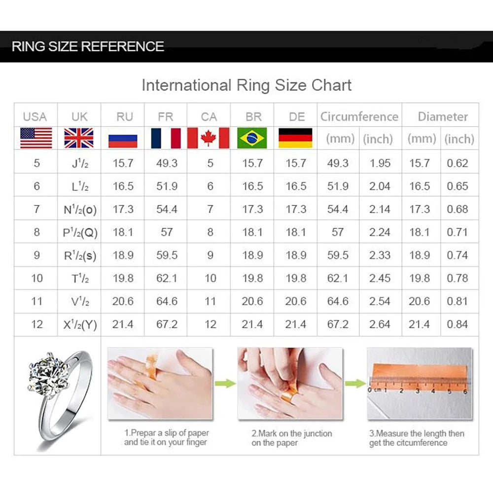 Serenity 6.8cttw Moissanite Ring Set